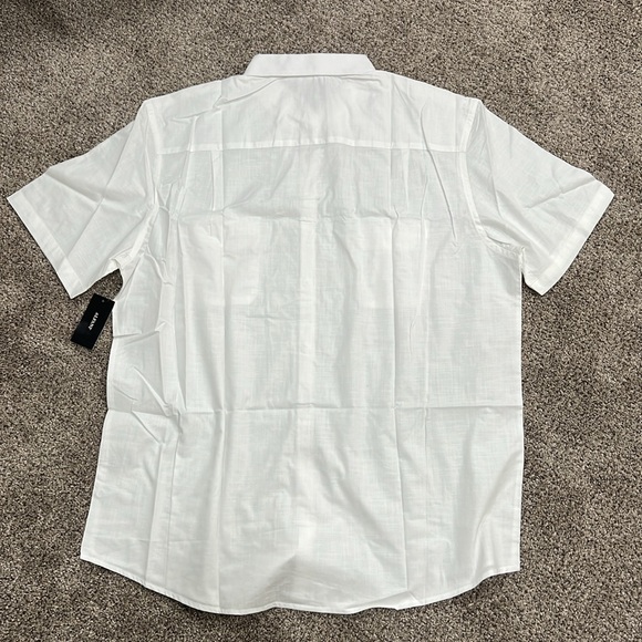 NWT Men’s white linen shirt - Picture 5 of 5